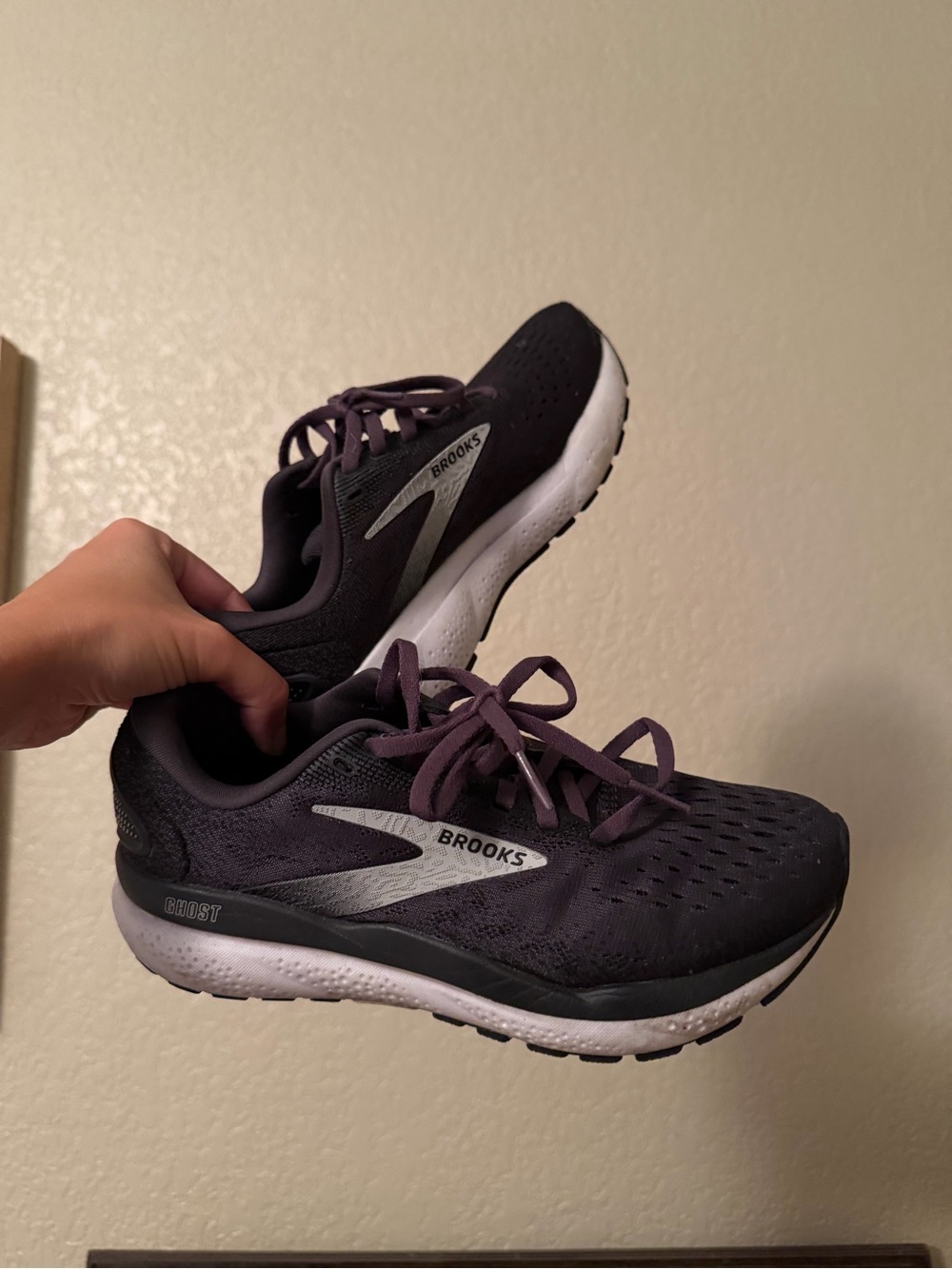 Brooks Women's Running Shoes - Dark Purple/Black
